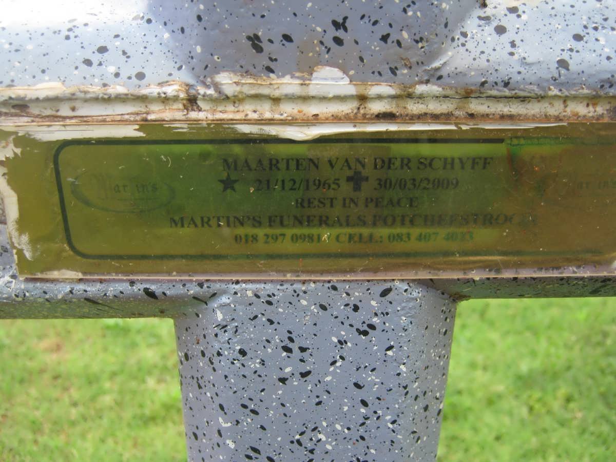 SCHYFF Maarten, van der 1965-2009