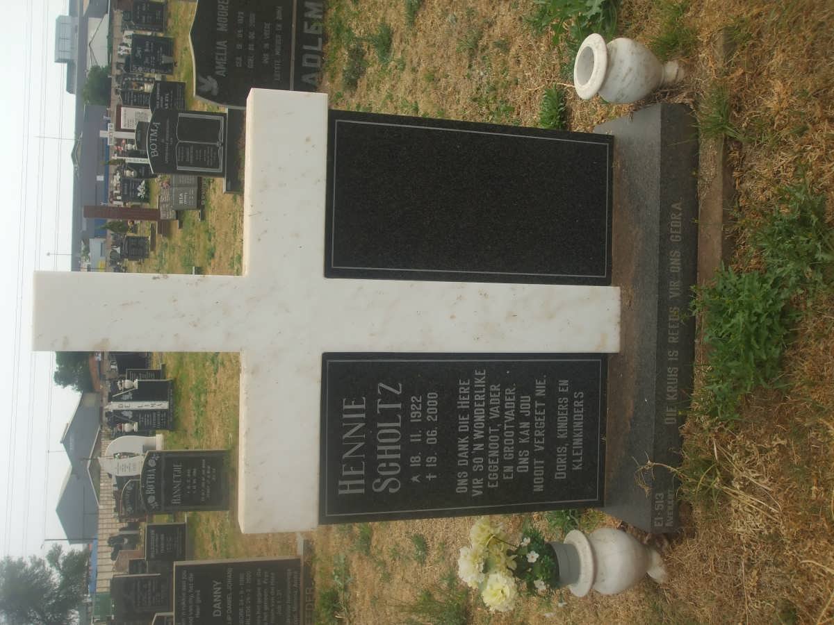 SCHOLTZ Hendrik Johannes Smit 1922-2000
