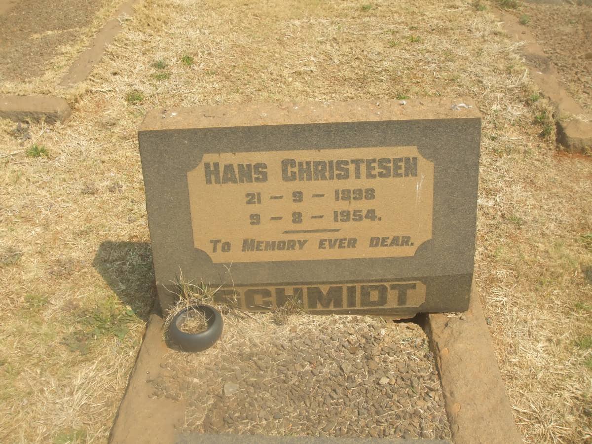 SCHMIDT Hans Christesen 1898-1954 :: SKINNER Irene nee SCHMIDT