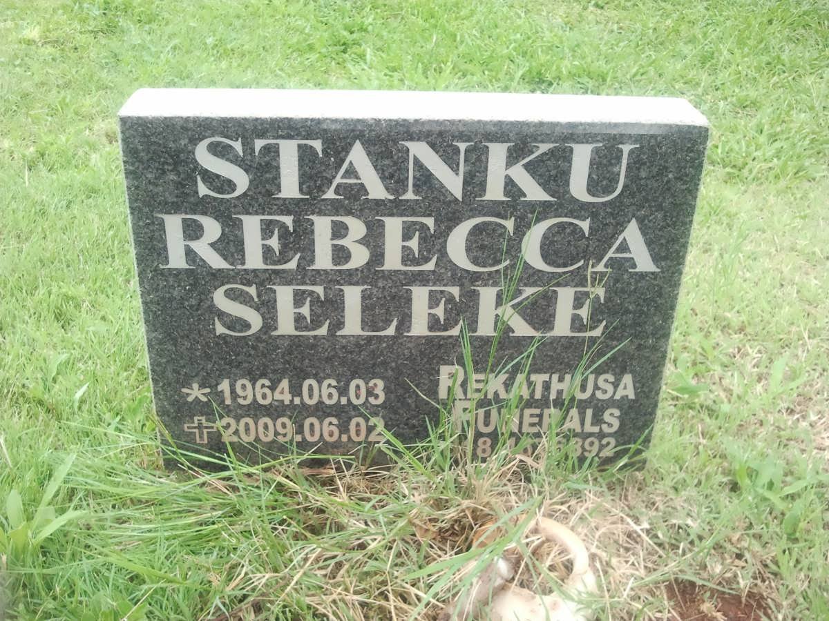 SELEKE Stanku Rebecca 1964-2009
