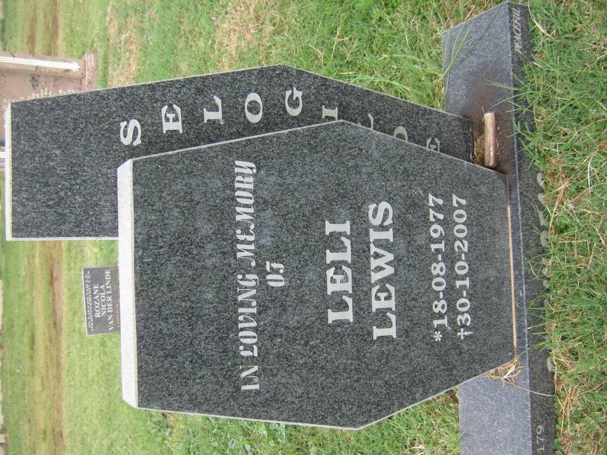 SELOGILOE Leli Lewis 1977-2007