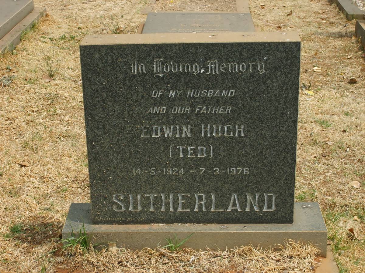 SUTHERLAND Edwin Hugh 1924-1976