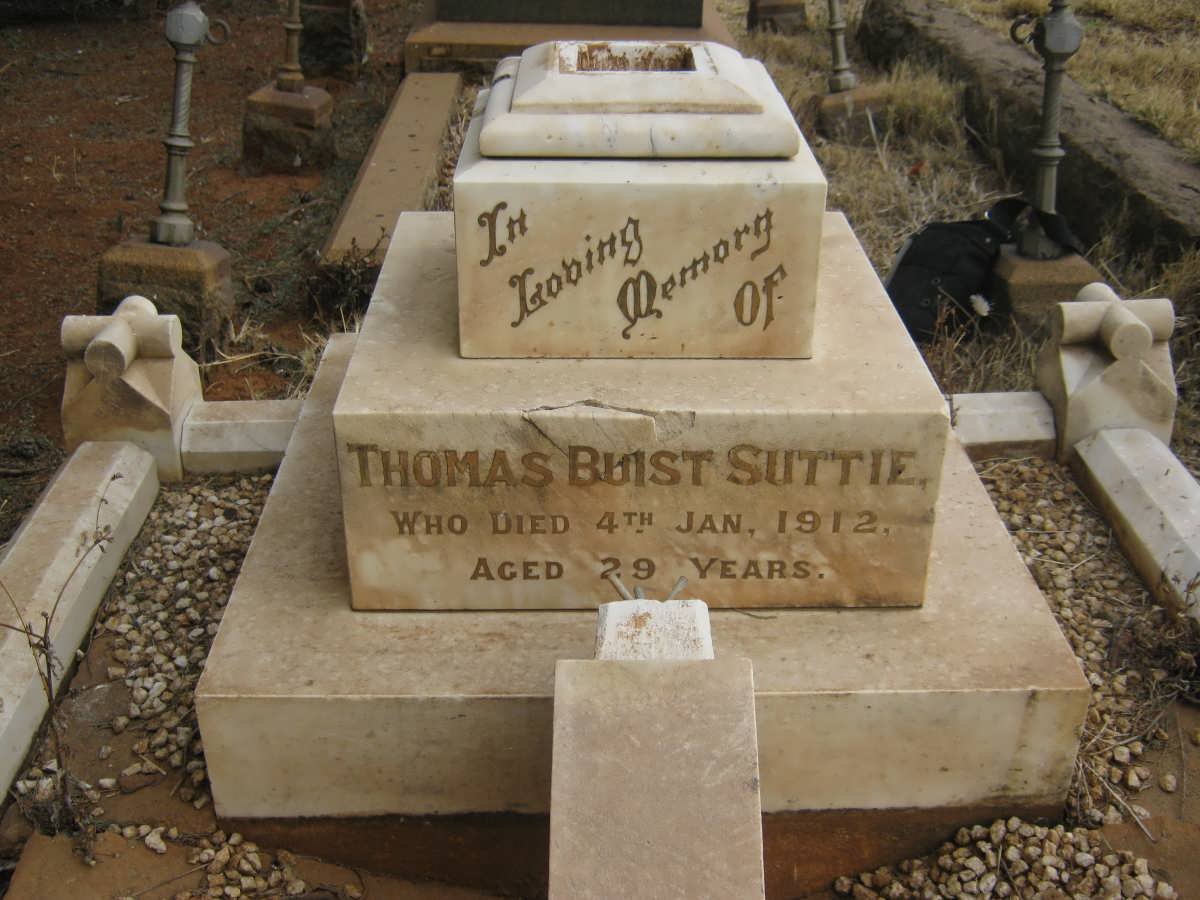 SUTTIE Thomas Buist -1912