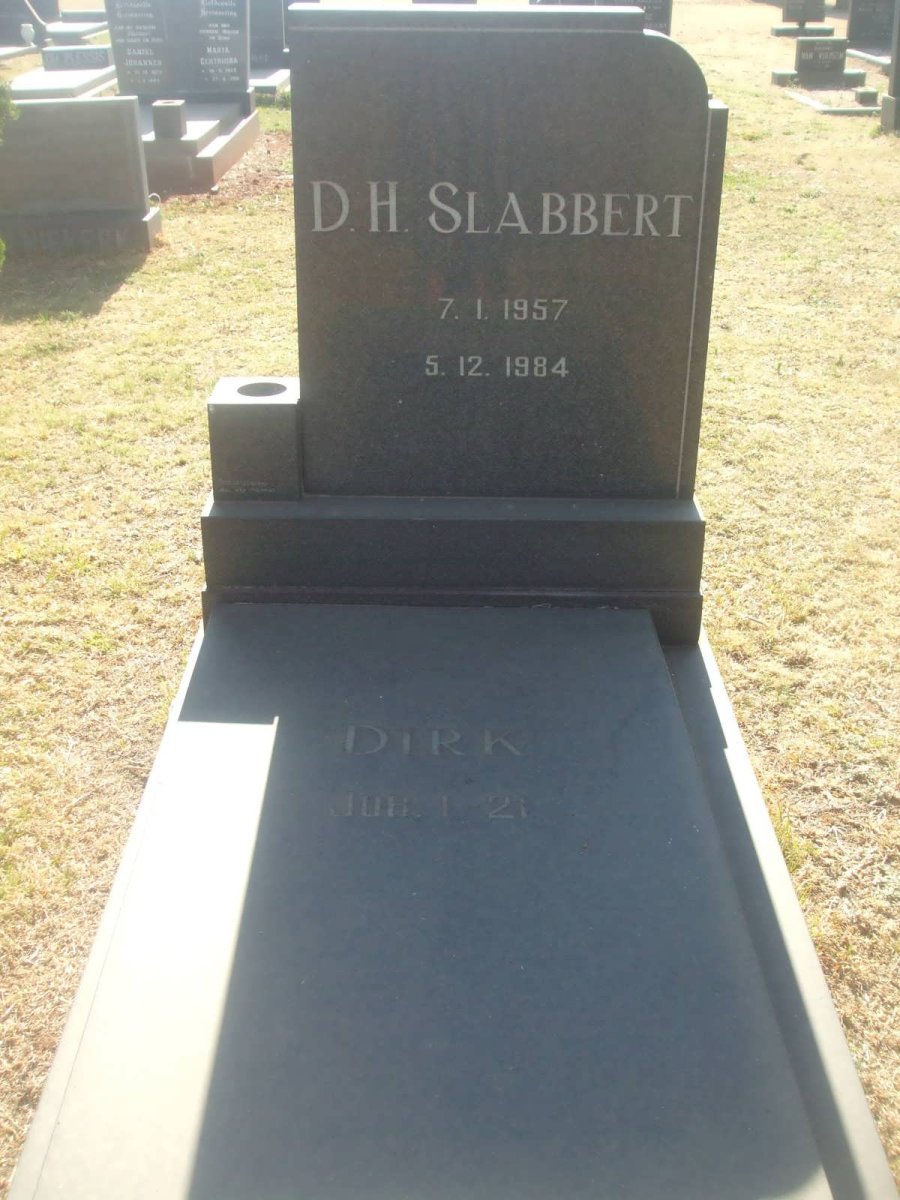 SLABBERT D.H. 1957-1984