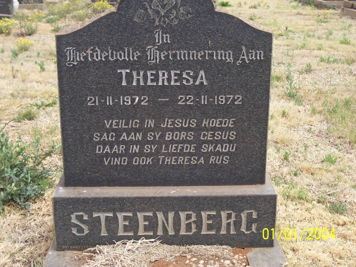 STEENBERG Theresa 1972-1972