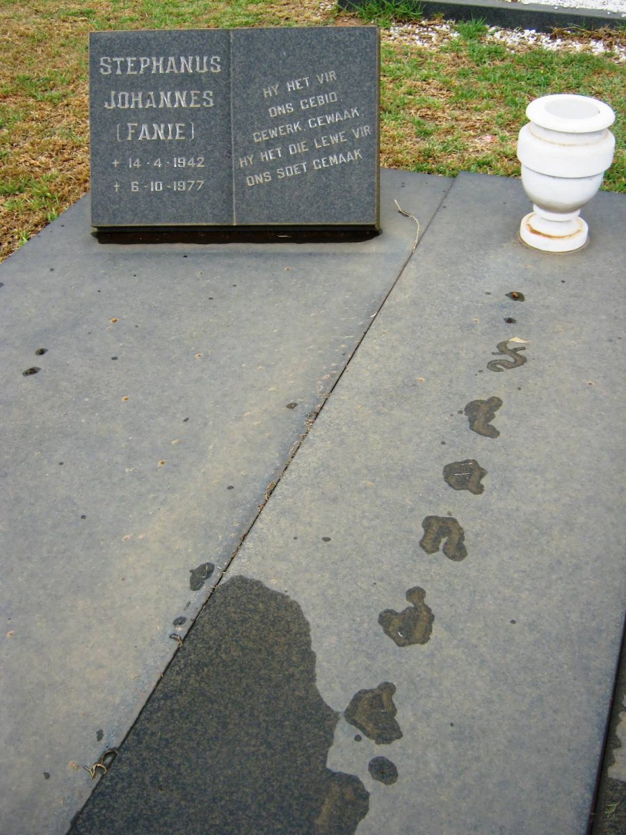 STANDER Stephanus Johannes 1942-1977