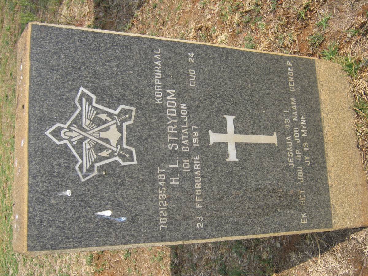 STRYDOM H.L. 1962-1987