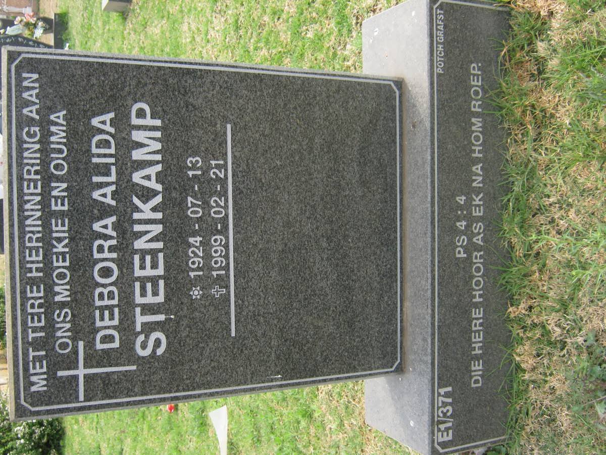 STEENKAMP Debora Alida 1924-1999