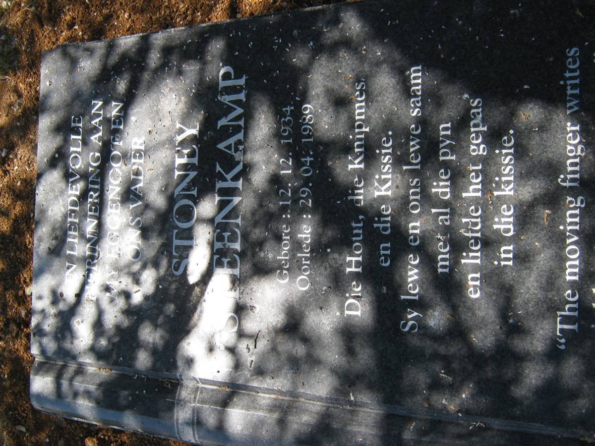 STEENKAMP Stoney 1934-1989