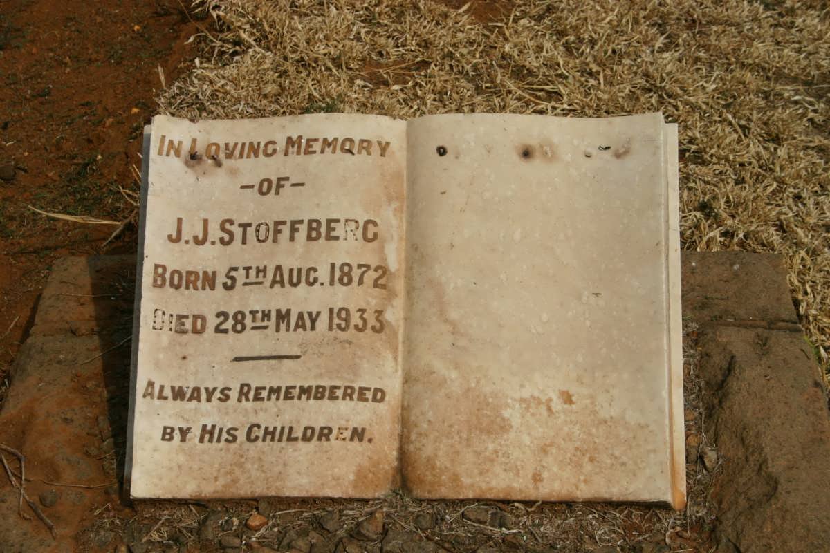 STOFFBERG J.J. 1872-1933