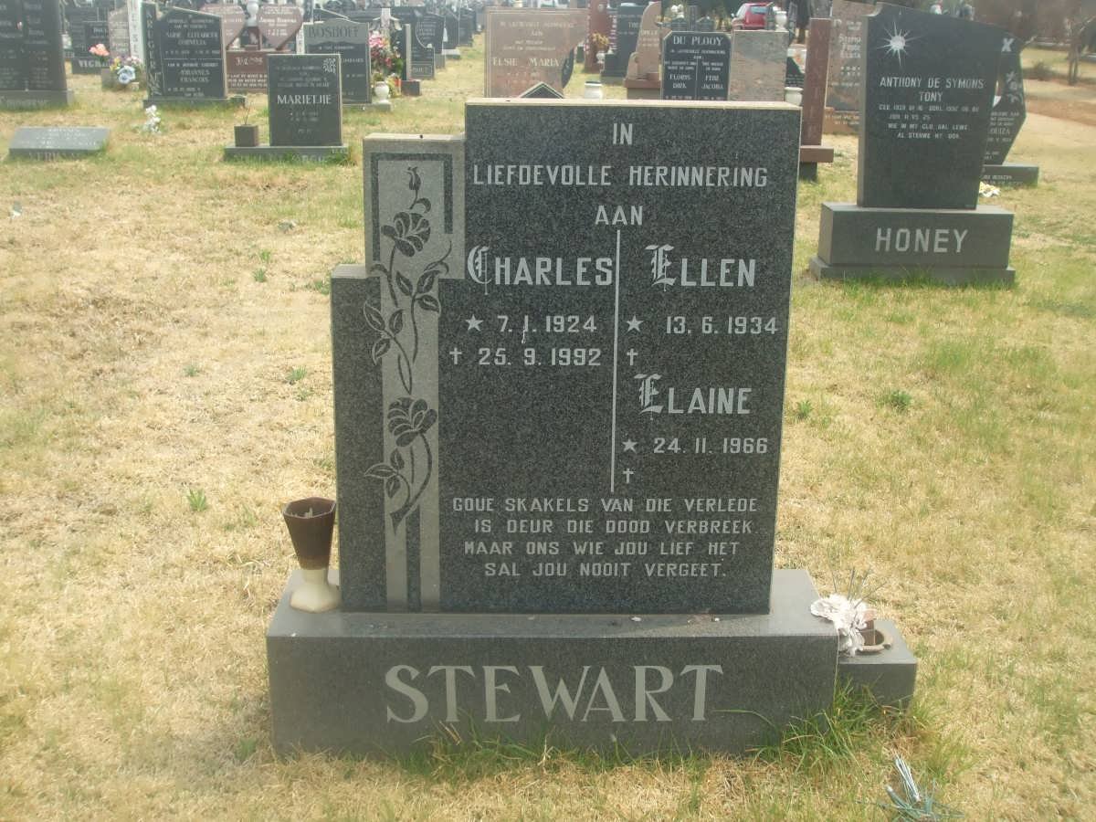 STEWART Charles 1924-1992