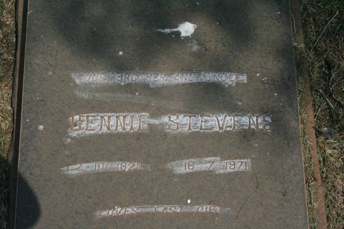 STEVENS Hennie 1920-1971