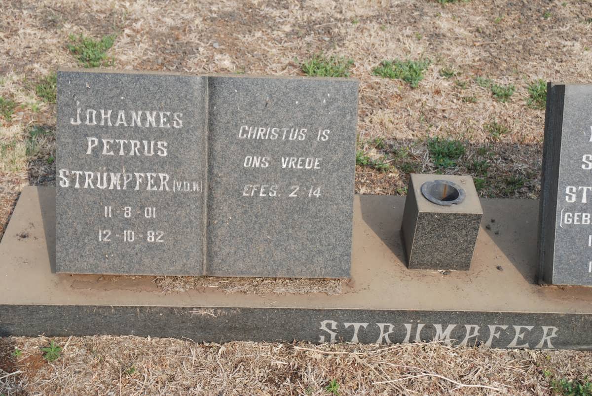 STRÜMPFER Johannes Petrus 1901-1982