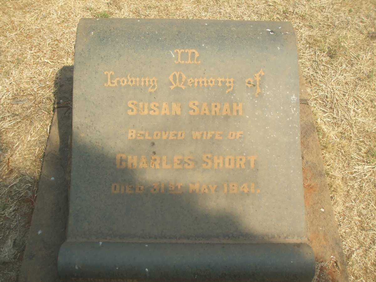 SHORT Susan Sarah -1941