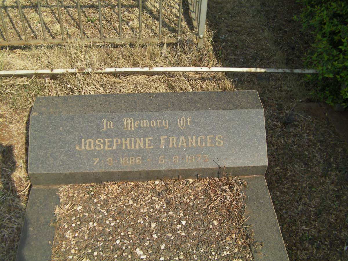 SHELLARD Josephine Francis 1886-1973