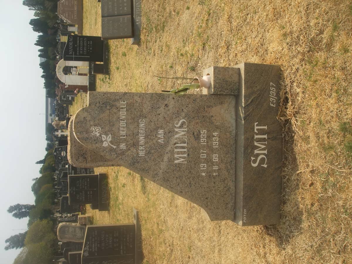 SMIT Jacomina Elizabeth 1925-1994