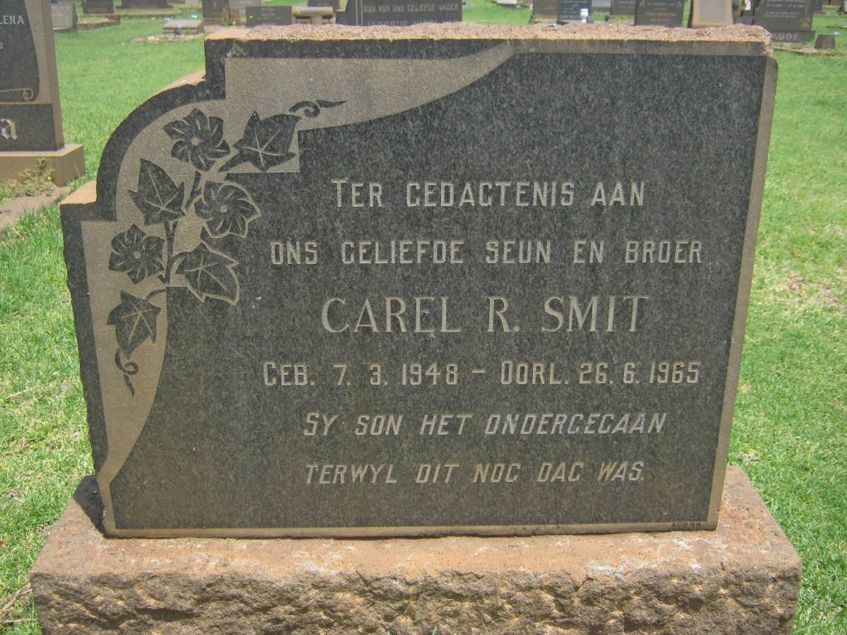 SMIT Carel R. 1948-1965