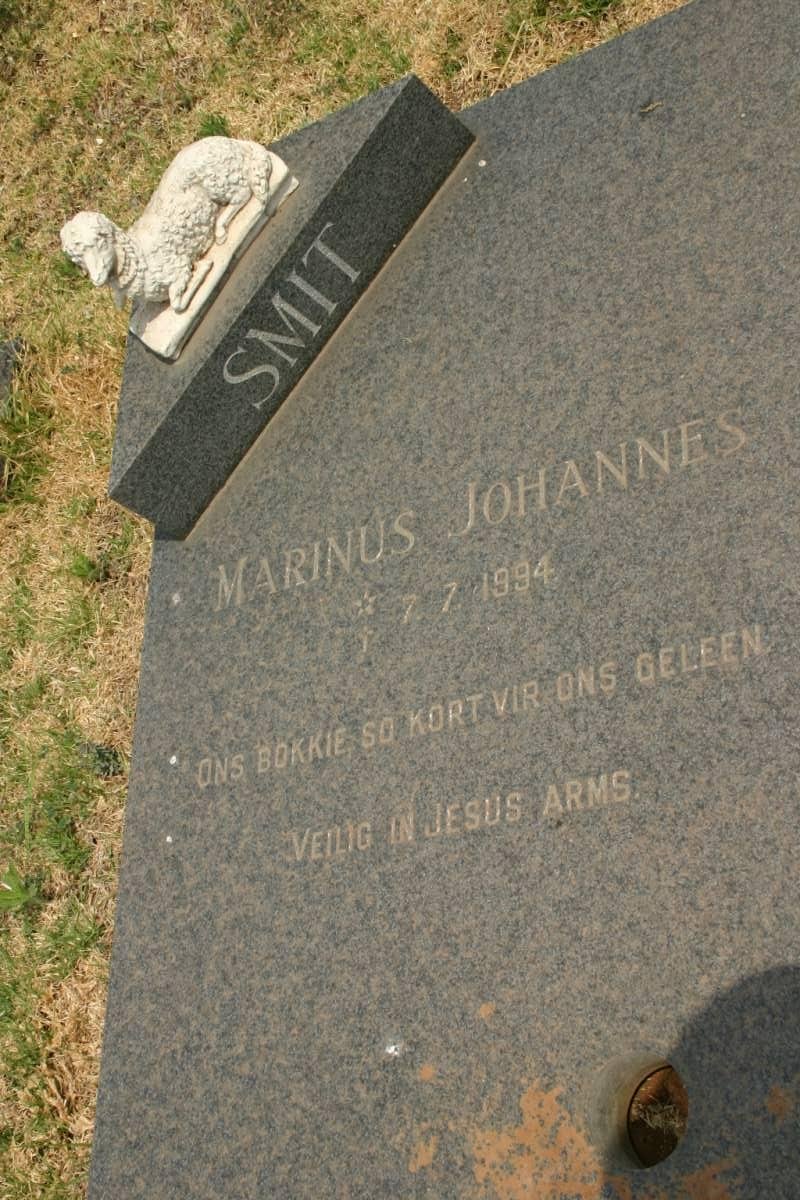 SMIT Marinus Johannes 1994-1994