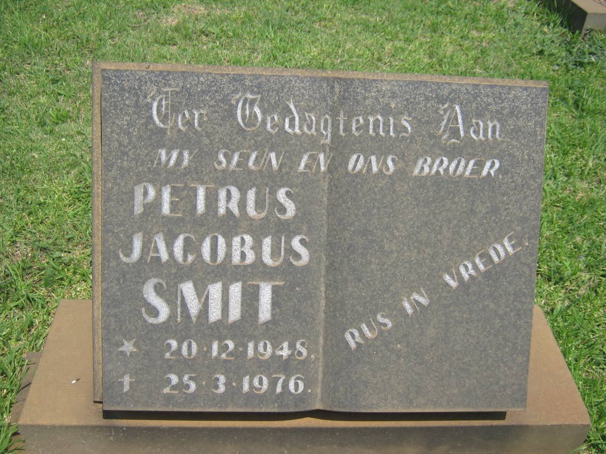 SMIT Petrus Jacobus 1948-1976