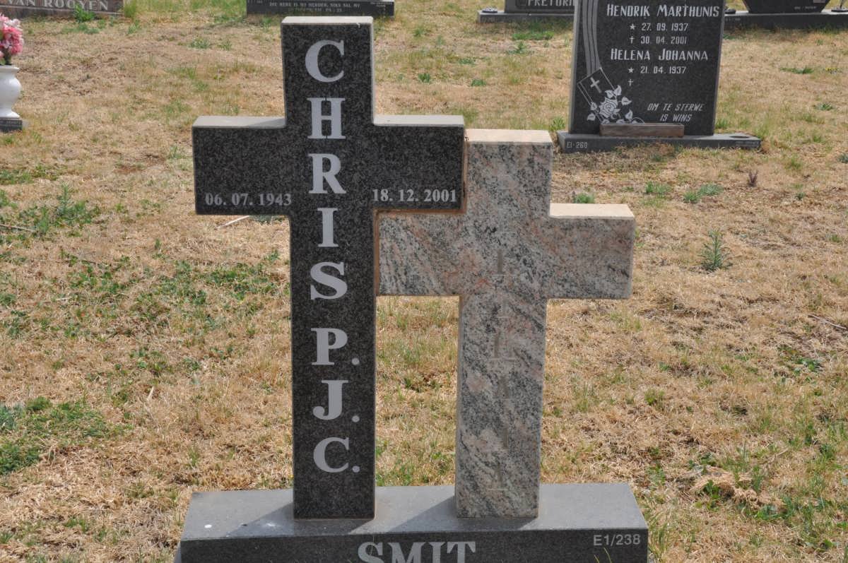 SMIT P.J.C. 1943-2001