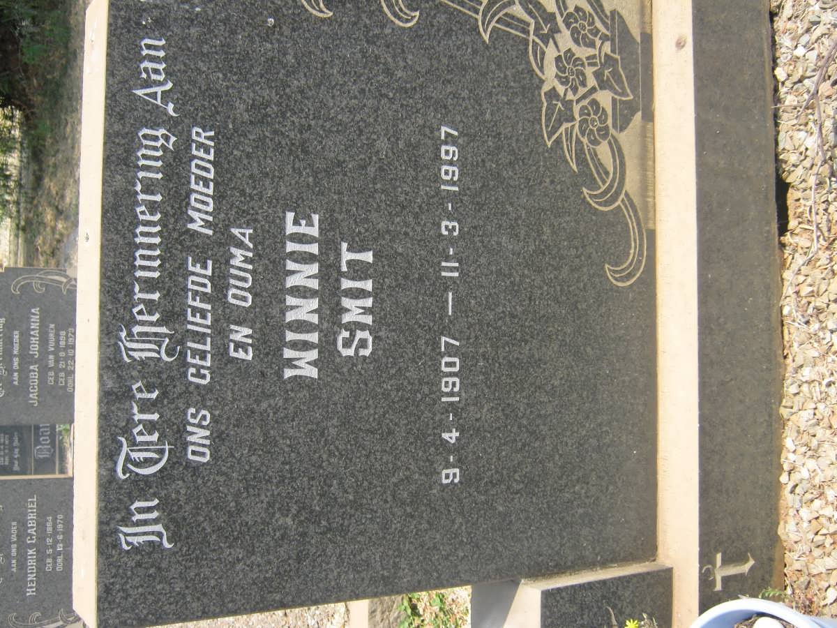 SMIT Winnie 1907-1997