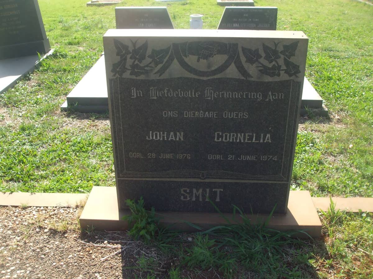 SMIT Johan -1976 &amp; Cornelia -1974