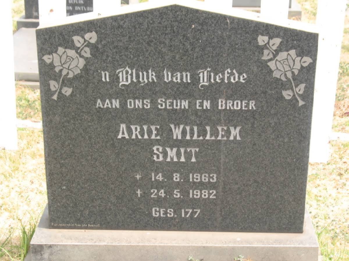 SMIT Arie Willem 1963-1982