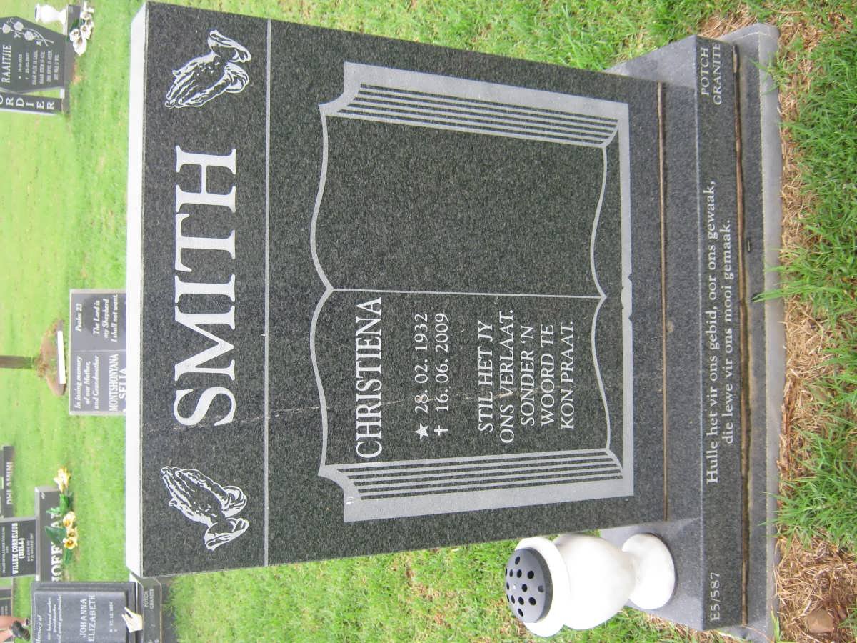 SMITH Christiena 1932-2009