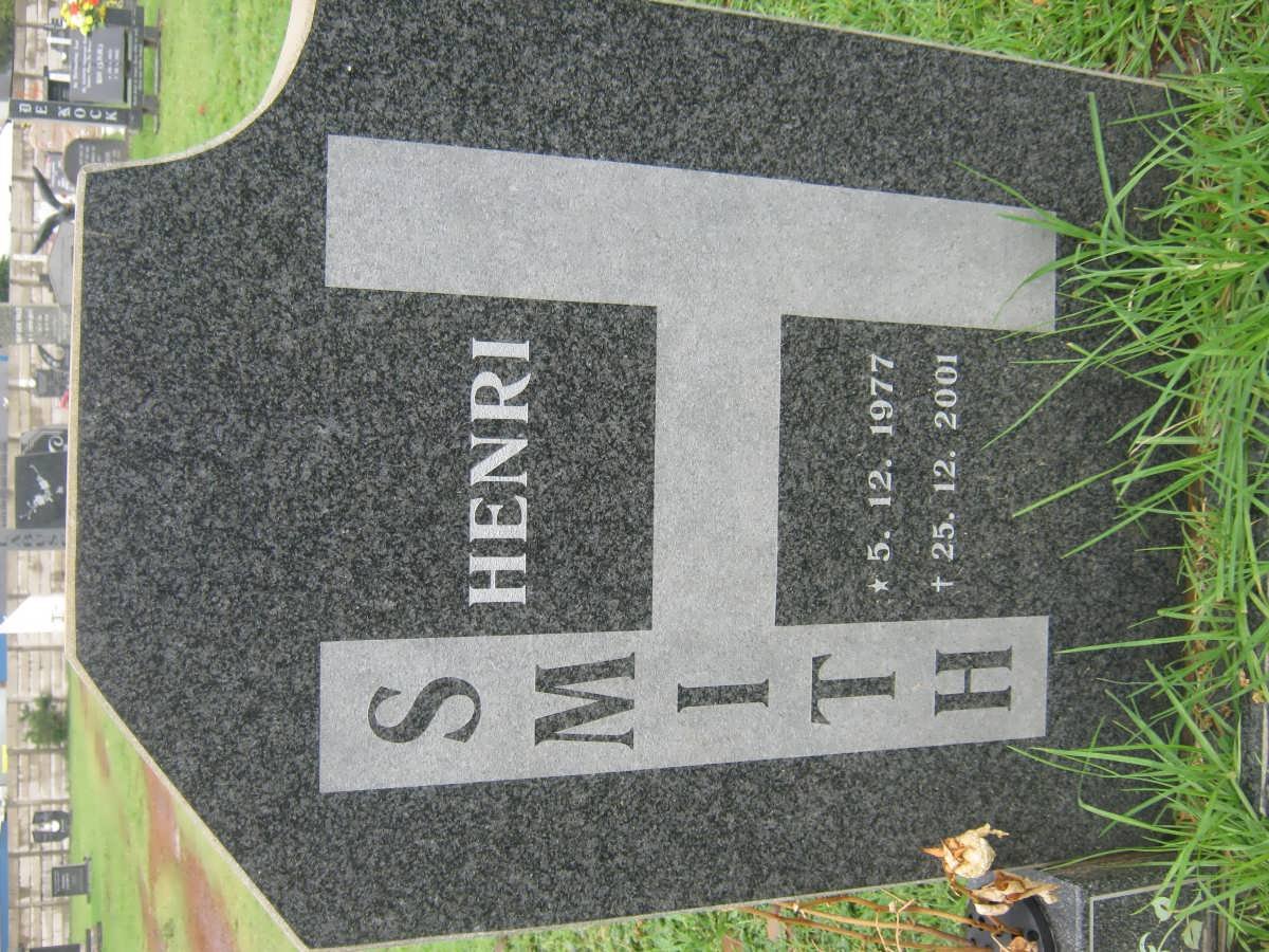 SMITH Henri 1977-2001
