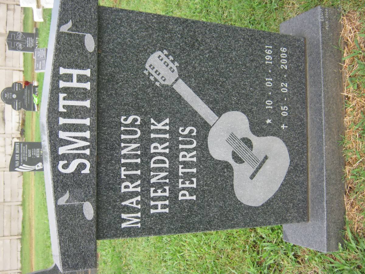 SMITH Martinus Hendrik Petrus 1961-2006