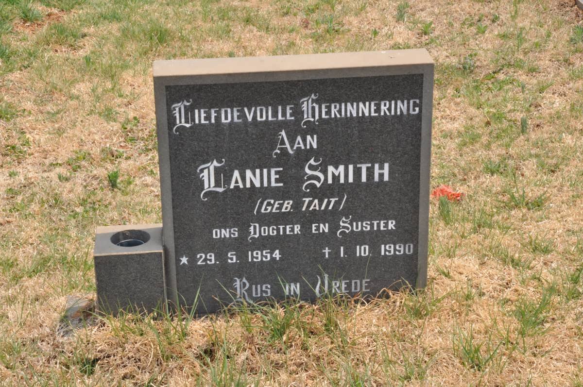 SMITH Lanie nee TAIT 1954-1990