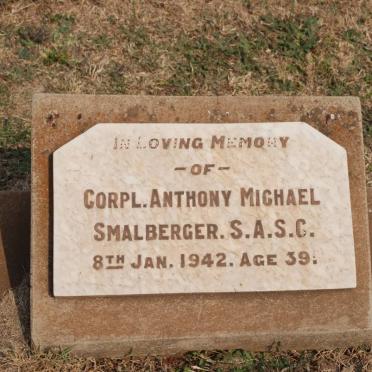 SMALBERGER Anthony Michael -1942