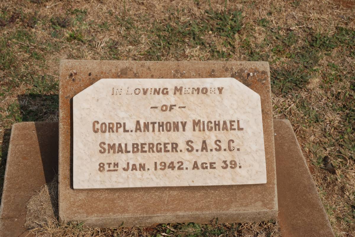 SMALBERGER Anthony Michael -1942