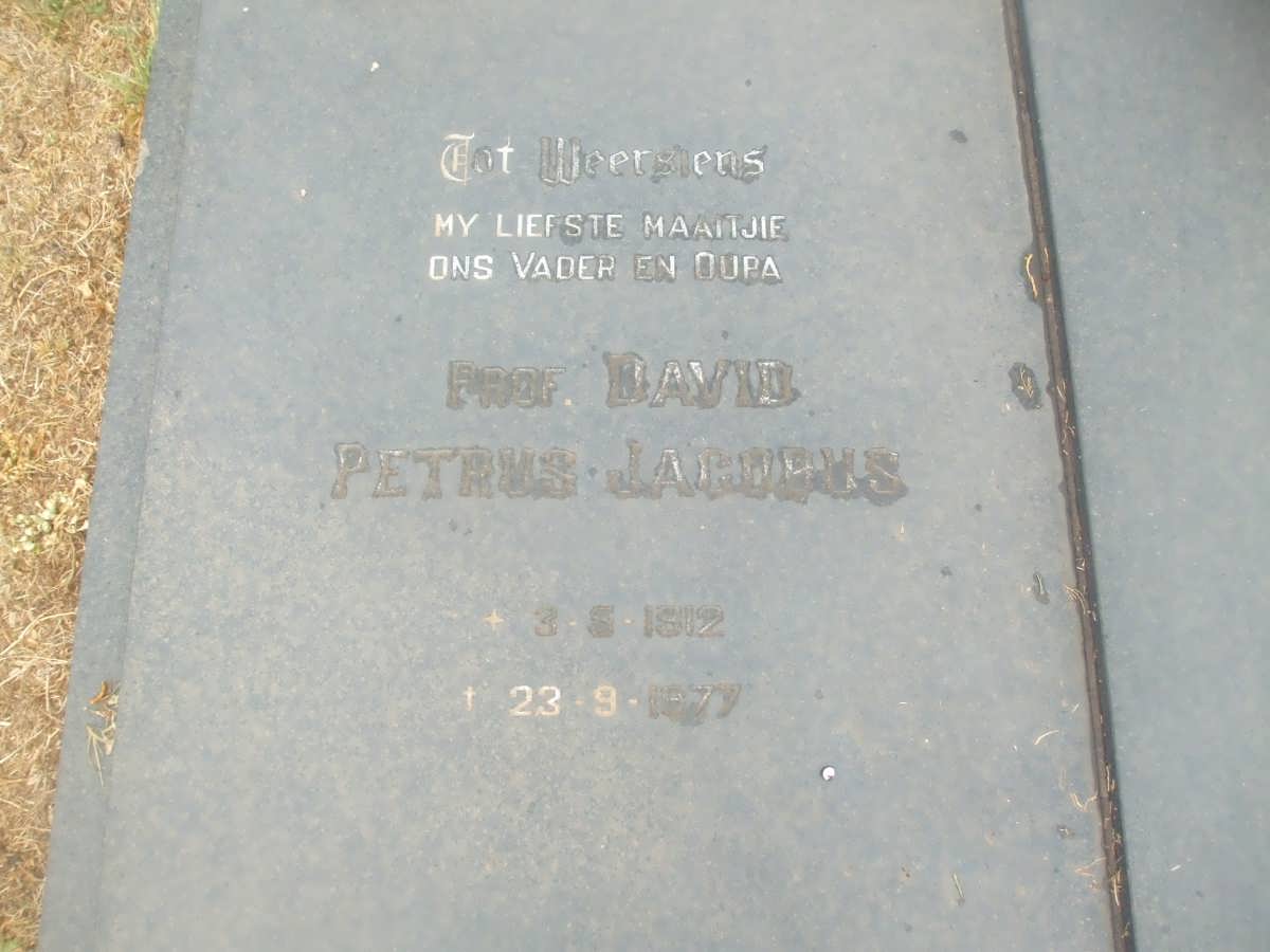 SMITH David Petrus Jacobus 1912-1977