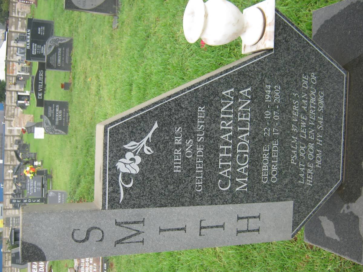 SMITH Catharina Magdalena 1944-2002