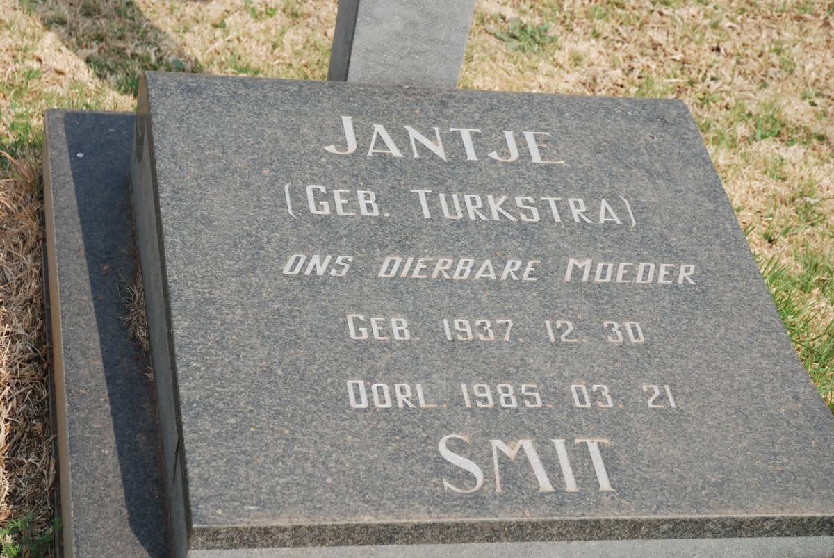 SMIT Jantje nee TURKSTRA 1937-1985