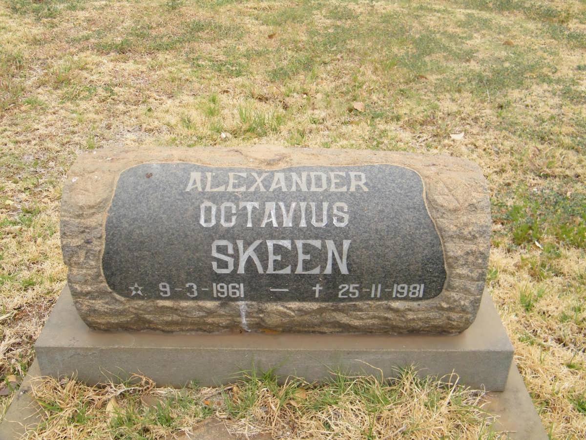 SKEEN Alexander Octavius 1961-1981