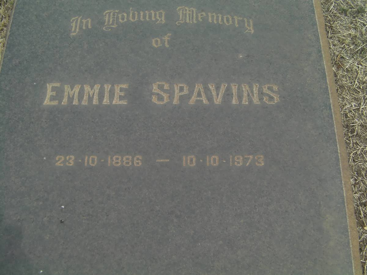 SPAVINS Emmie 1886-1973