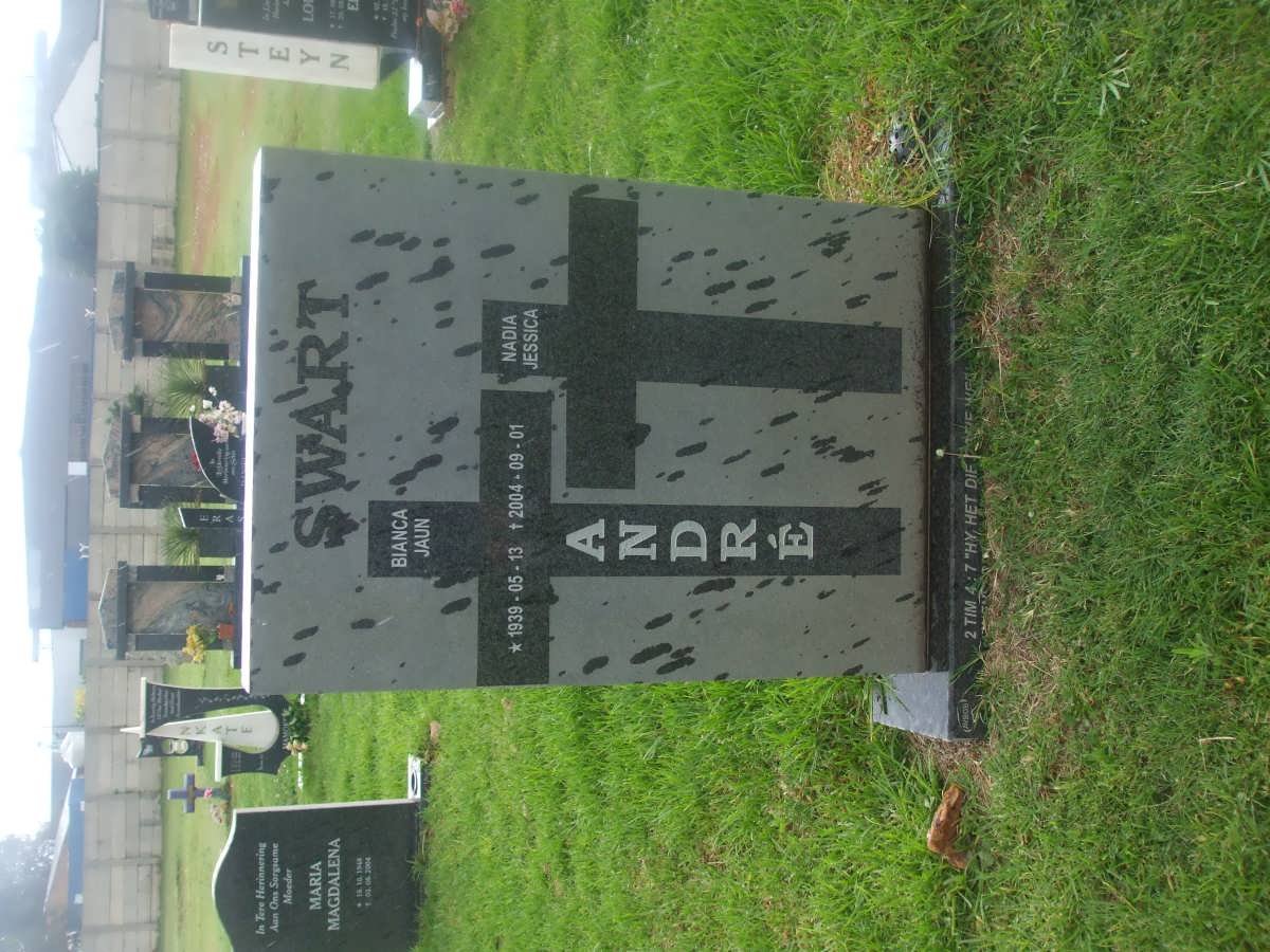 SWART André 1939-2004