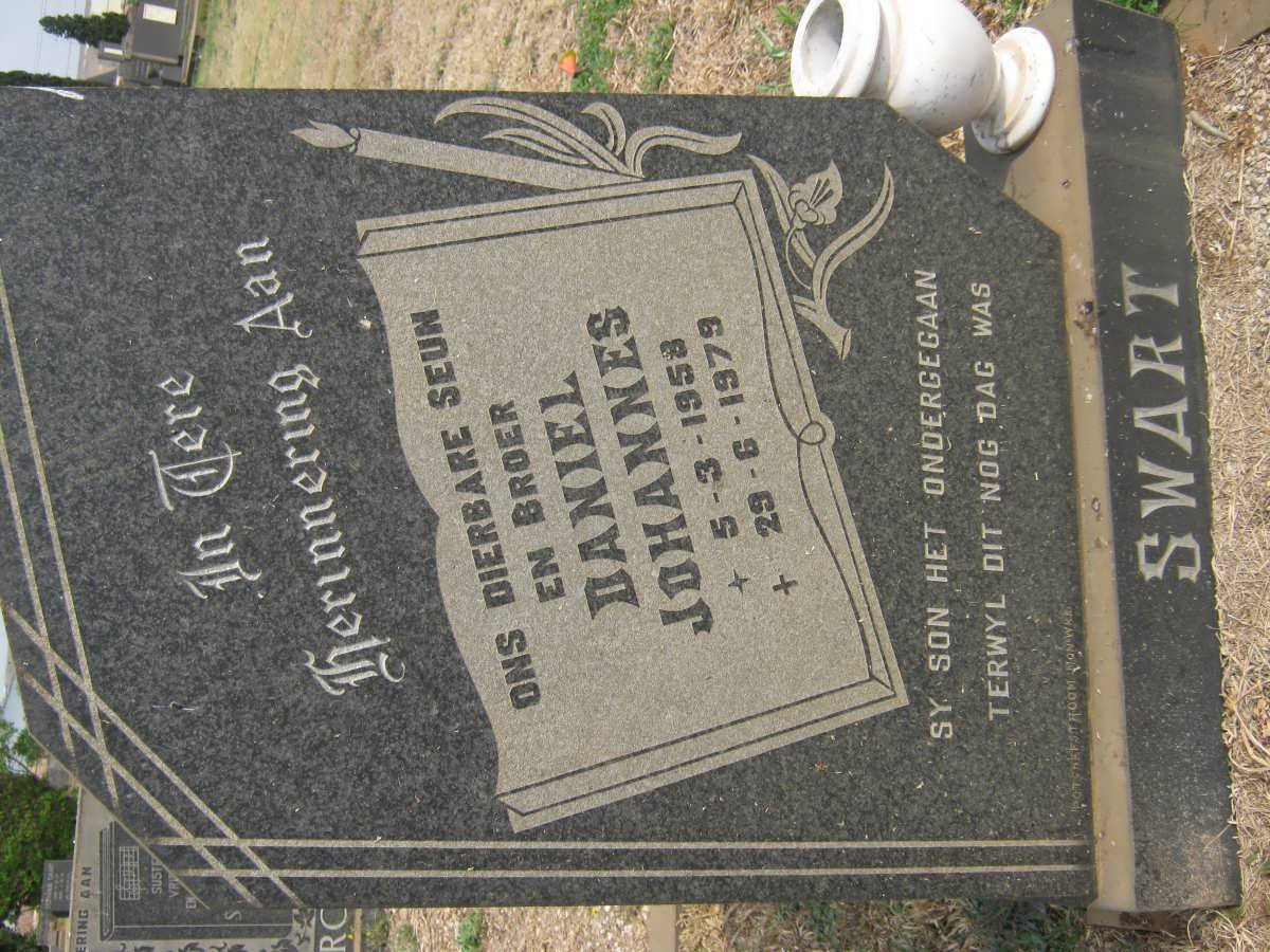 SWART Daniel Johannes 1958-1979