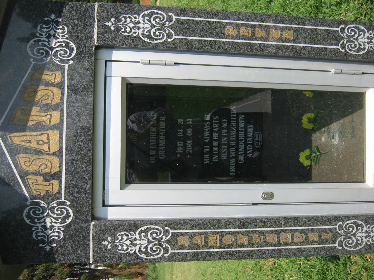 TSATSI Ramontshusi Peter 1947-2001