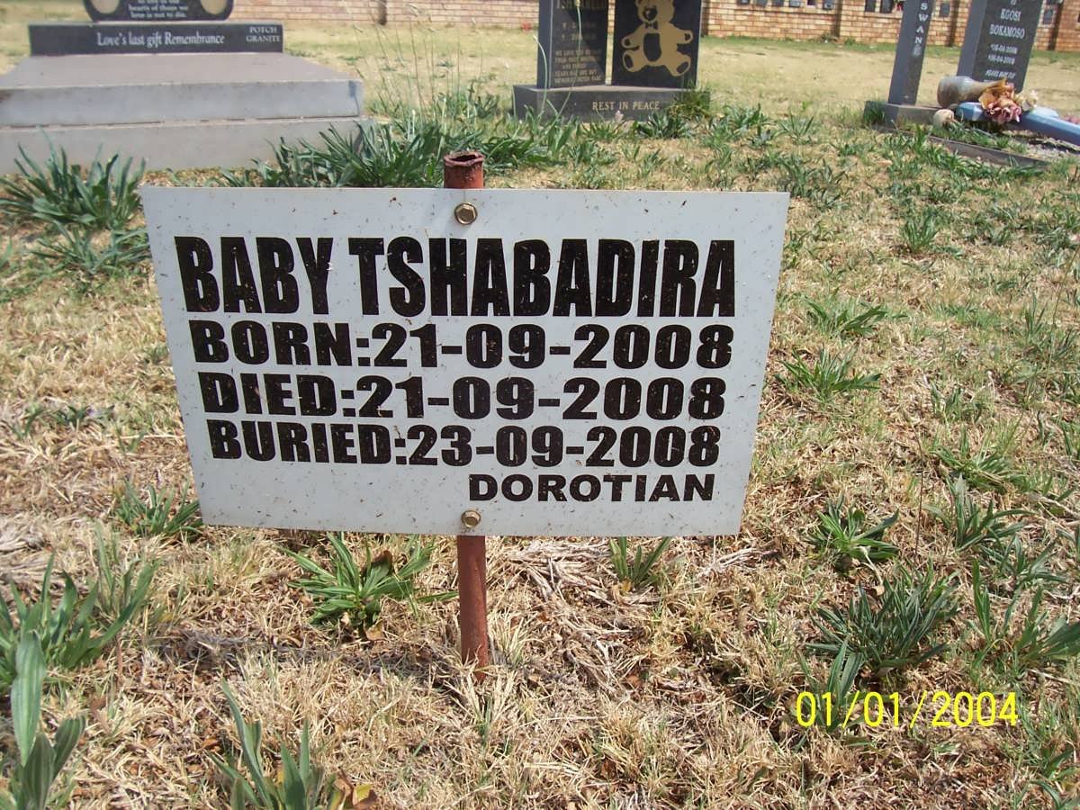 TSHABADIRA Baby 2008-2008