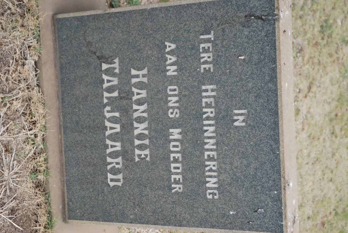 TALJAARD Hannie