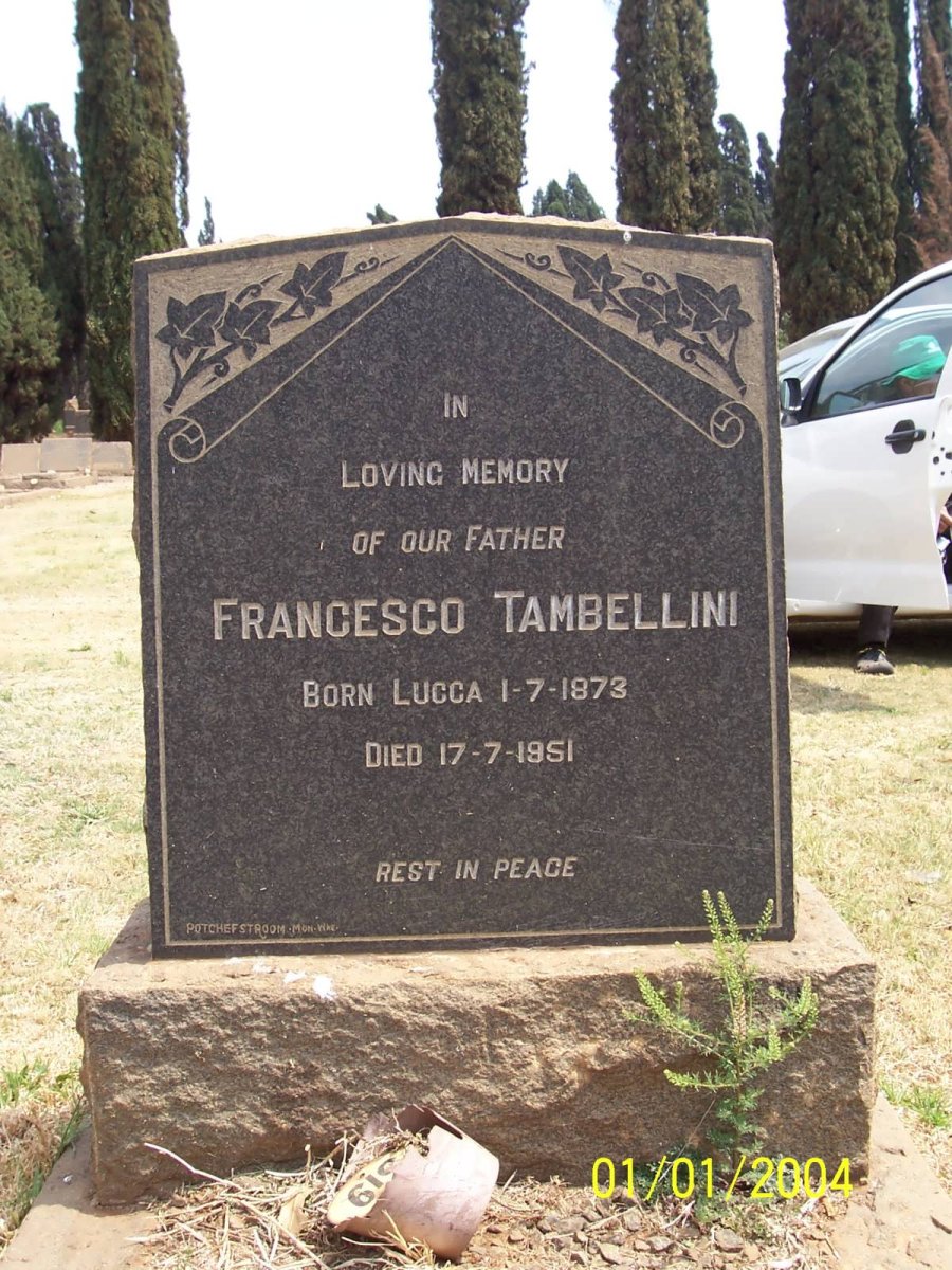 TAMBELLINI Francesco 1873-1951