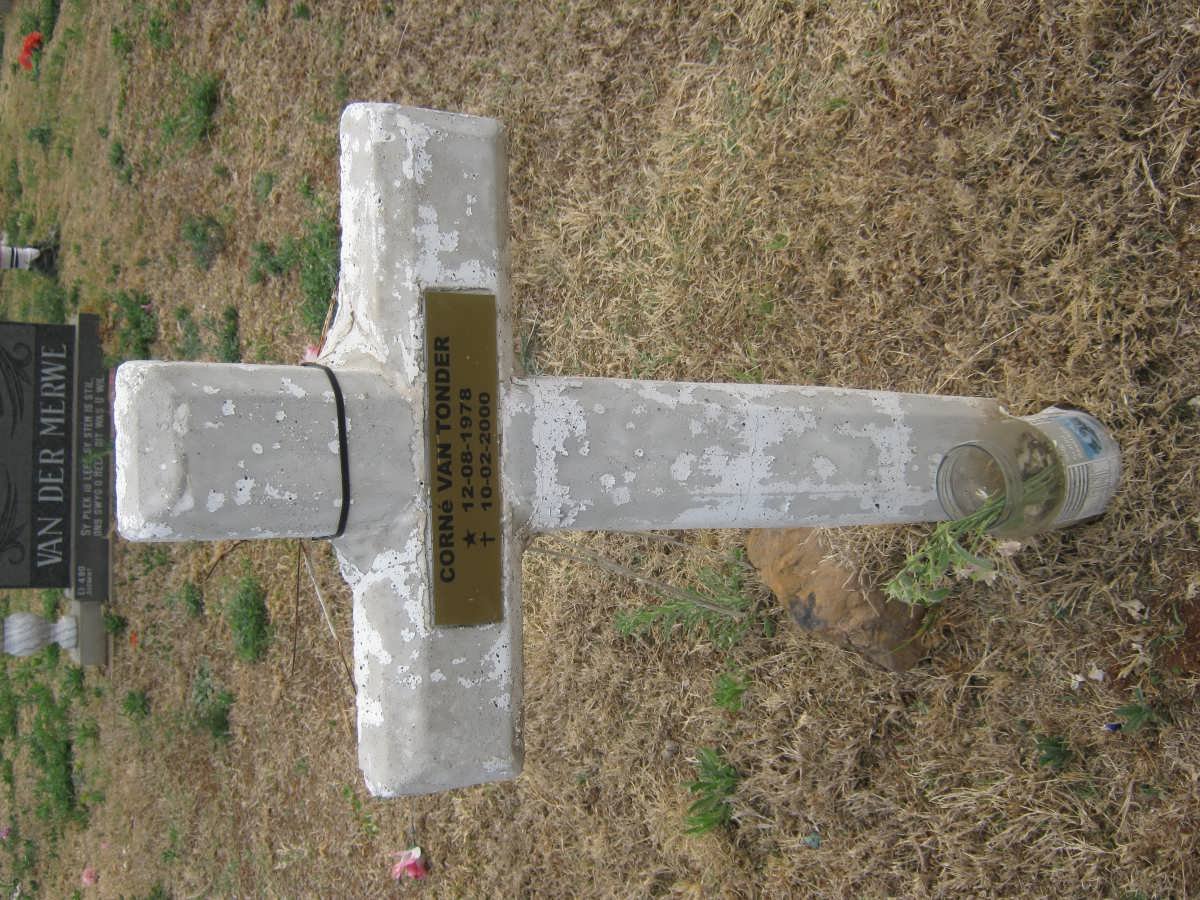 TONDER Corné, van 1978-2000