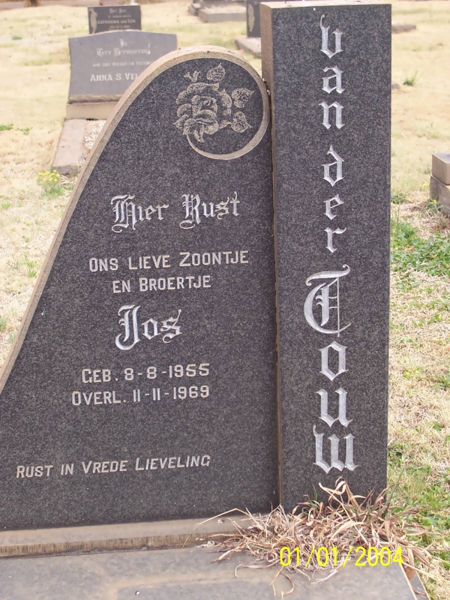 TOUW Jos, van der 1955-1969