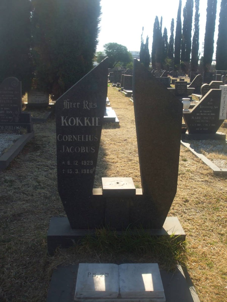 TONDER Cornelius Jacobus, van 1929-1986