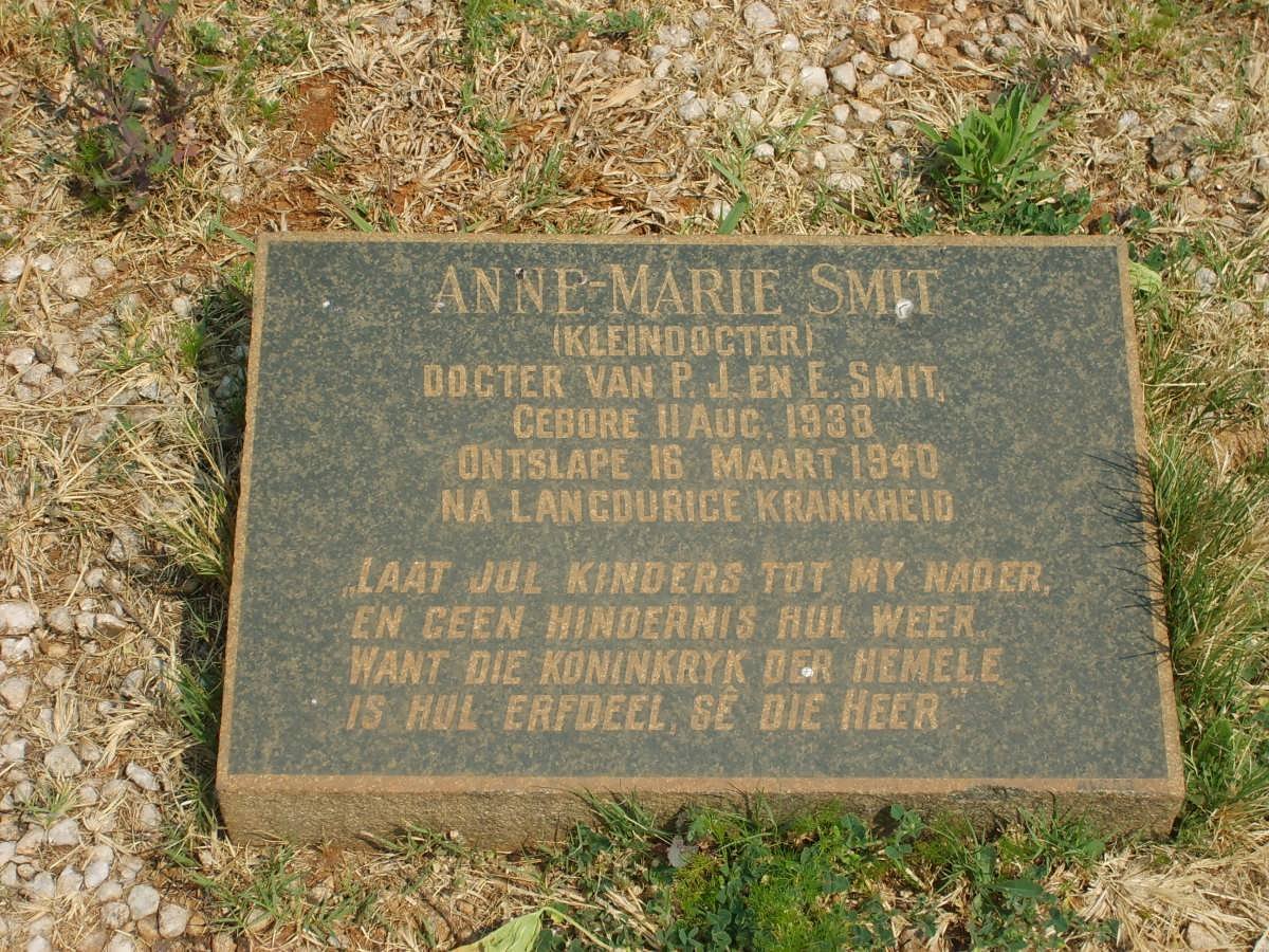 SMIT Anne-Marie 1938-1940