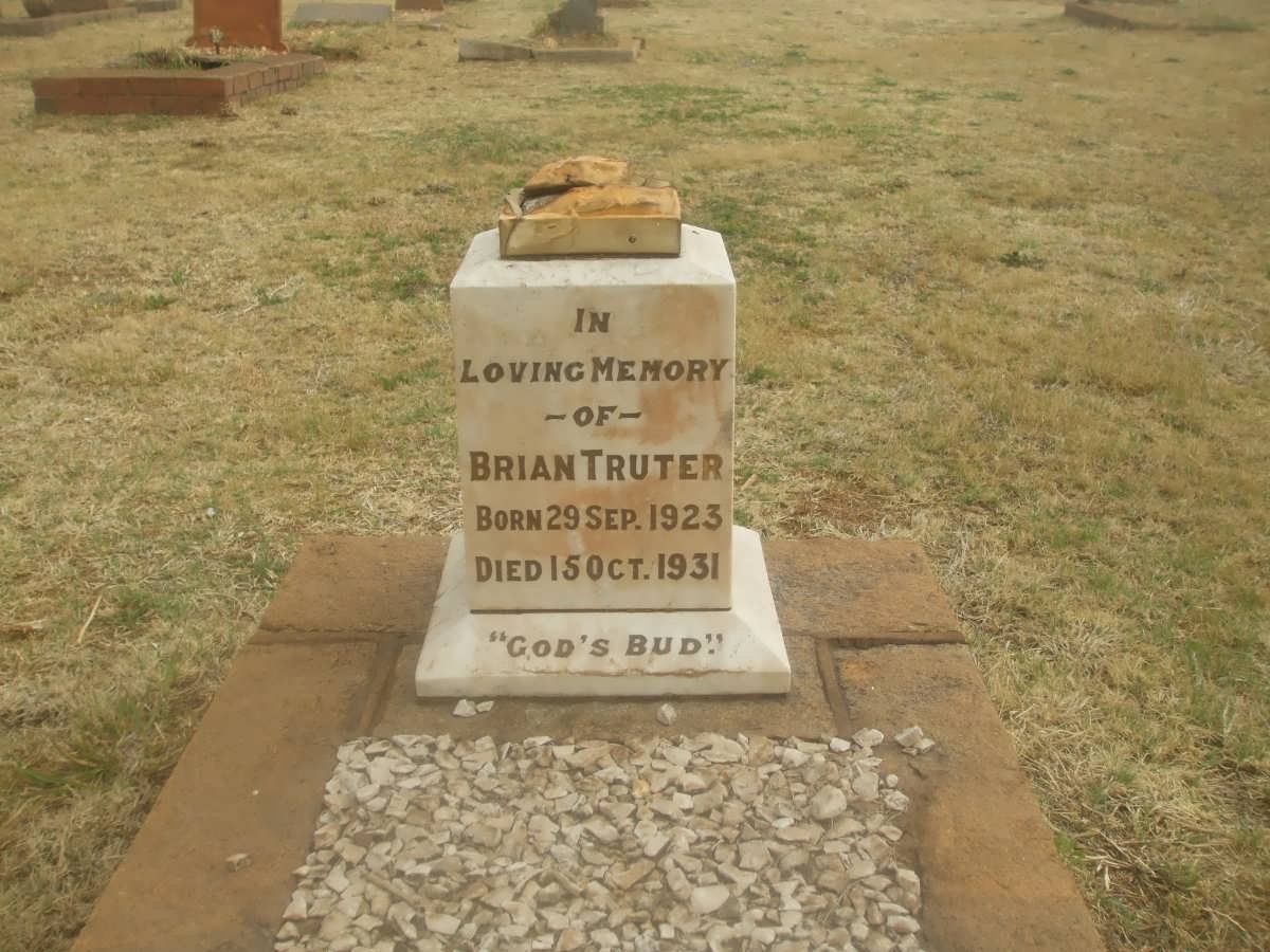 TRUTER Brian 1923-1931