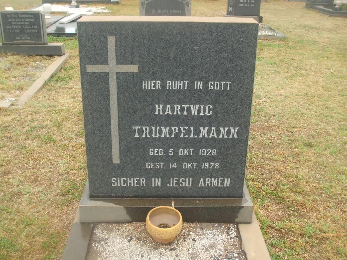 TRÜMPELMANN Hartwig 1928-1978